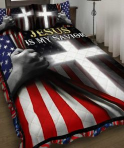 Jesus Is My Savior Quilt Bedding Set