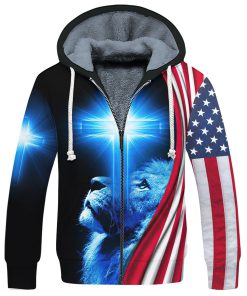 GOD DBA-G-16 Premium Heavy Fleece Zip Hoodie