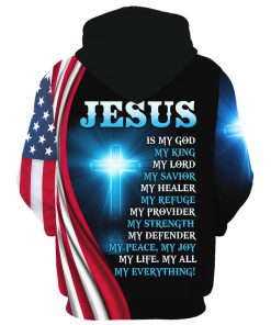 GOD DBA-G-16 Premium Heavy Fleece Zip Hoodie