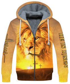 GOD HLT-1002-G-01 Premium Heavy Fleece Zip Hoodie