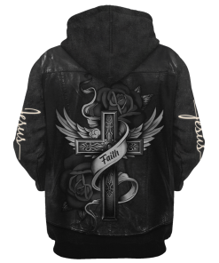 GOD HLT-1602-G-01 Premium Heavy Fleece Zip Hoodie
