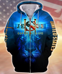 GOD NTD-1711-G-02 Premium Microfleece Zip Hoodie