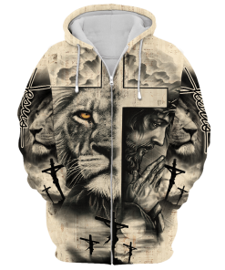 GOD NV-GOD-06 Premium Microfleece Zip Hoodie