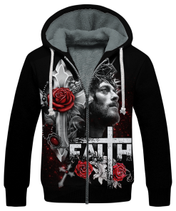 God NV-GOD-08 Premium Heavy Fleece Zip Hoodie