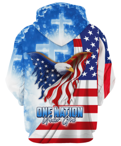 GOD NV-GOD-14 Premium Microfleece Zip Hoodie