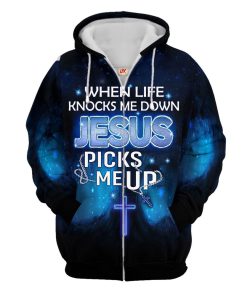 GOD UXGO78 Premium Microfleece Zip Hoodie