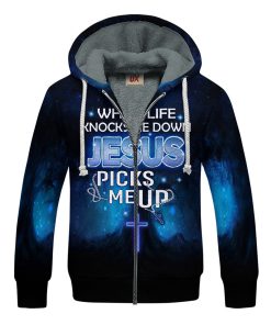 GOD NV-G-104 Premium Heavy Fleece Zip Hoodie