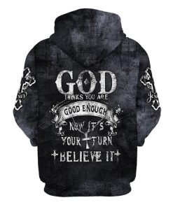 GOD NVG107 Premium Microfleece Zip Hoodie