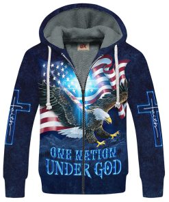 GOD HBL-G-16 Premium Heavy Fleece Zip Hoodie