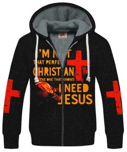 GOD HBLG18 Premium Heavy Fleece Zip Hoodie