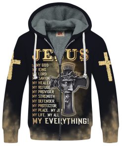 GOD HBLG20 Premium Heavy Fleece Zip Hoodie