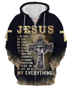 GOD HBLG20 Premium Microfleece Zip Hoodie