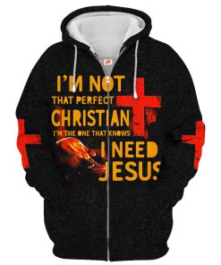 GOD HBLG18 Premium Microfleece Zip Hoodie
