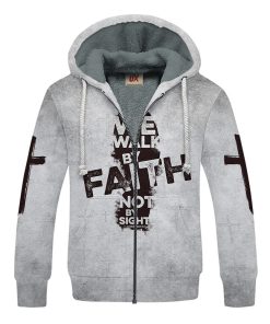 GOD NVG112 Premium Heavy Fleece Zip Hoodie