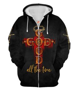 GOD NVG119 Premium Microfleece Zip Hoodie