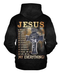 GOD NVG121 Premium Microfleece Zip Hoodie