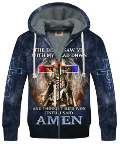 GOD HBLG27 Premium Heavy Fleece Zip Hoodie
