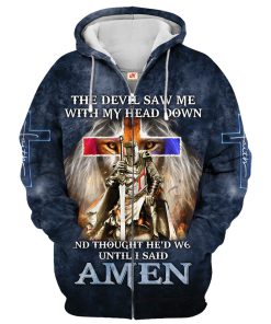 GOD HBLG27 Premium Microfleece Zip Hoodie
