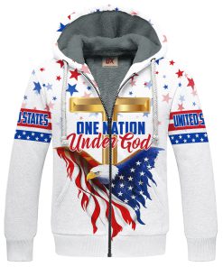 GOD HBLTGO86 Premium Heavy Fleece Zip Hoodie
