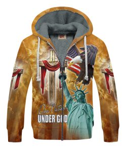 GOD NVGO136 Premium Heavy Fleece Zip Hoodie