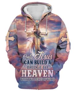 GOD HBLTGO101 Premium Microfleece Zip Hoodie