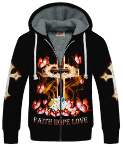 GOD MTGO307 Premium Heavy Fleece Zip Hoodie