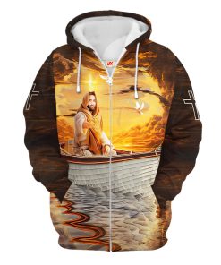 GOD NVGO157 Premium Microfleece Zip Hoodie