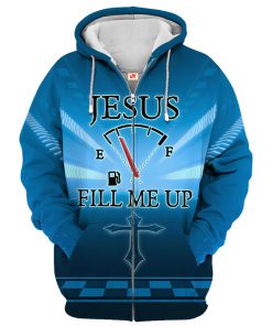 GOD HBLTGO120 Premium Microfleece Zip Hoodie