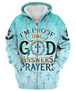 GOD HBLTGO131 Premium Microfleece Zip Hoodie
