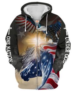 GOD HBLTGO140 Premium Microfleece Zip Hoodie