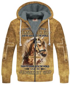 GOD HBLTGO144 Premium Heavy Fleece Zip Hoodie