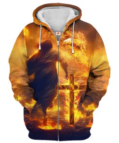GOD HBLTGO146 Premium Microfleece Zip Hoodie