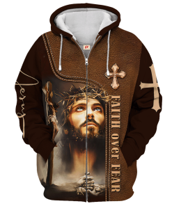 GOD LTGO418 Premium Microfleece Zip Hoodie