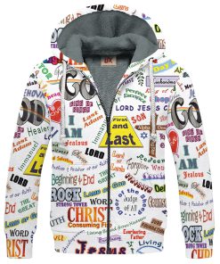 GOD HBLTGO153 Premium Heavy Fleece Zip Hoodie