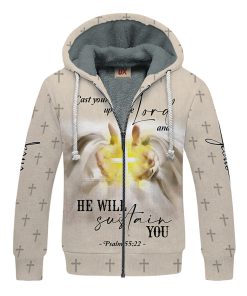 GOD NVGO170 Premium Heavy Fleece Zip Hoodie