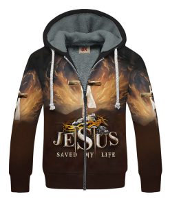 GOD NVGO171 Premium Heavy Fleece Zip Hoodie