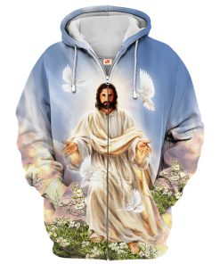 GOD HBLTGO163 Premium Microfleece Zip Hoodie
