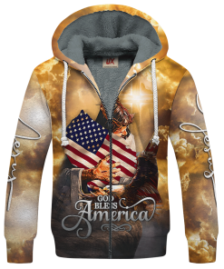 GOD LTTGO309 Premium Heavy Fleece Zip Hoodie