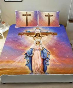 Jesus Christian Quilt Bedding Set