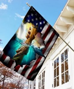 Jesus Saves Flag