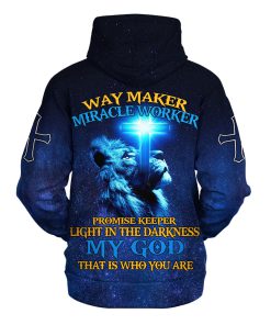 GOD LSNGO11 Premium Microfleece Zip Hoodie