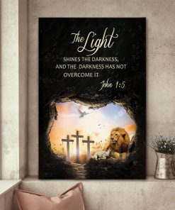 The Light Shines In The Darkness - Special Canvas HGM04