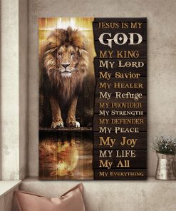 In Jesus I Trust - Meaningful Horizontal Canvas D0