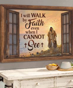 In Jesus I Trust - Meaningful Vertical Canvas D1