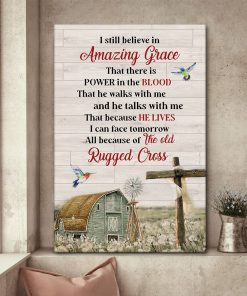 God Is Good - Dove And Lamb Canvas AQ19