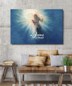 In Jesus I Trust - Meaningful Horizontal Canvas D0