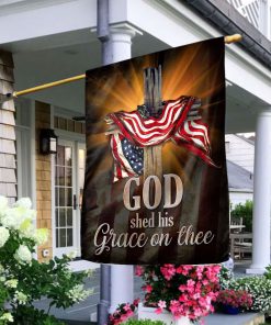 Nativity Of Jesus Flag Joy To The World