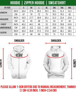 GOD NV-GOD-09 Premium Heavy Fleece Zip Hoodie