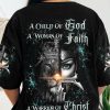 Jesus Dropped The Charges Lion Women's All Over Print T-Shirt