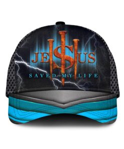 Jesus Saved My Life All-Over Print Classic Cap